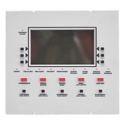 [LCD-160] Anunciador Remoto LCD / 640 Caracteres / Retroiluminación Controlada / Teclado de Goma / Puerto RDP hasta 1219 m (4000 ft) | LCD-160