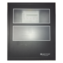 [DR-B4] Puerta con Ventana para Gabinete / Acero Calibre 16 / Apertura 180° / Bisagra Reversible / Color Negro | DR-B4