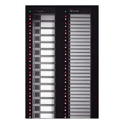 [ACM-30] Módulo Anunciador AIO / 30 Botones Capacitivos / LED Programables 8 Colores / Bus 2 Hilos EIA-485 / 4,960 Puntos por Sistema | ACM-30