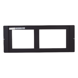 [DPA-1] Placa de Vestidura / Chasis CA-1 / DVC-EM / DVC-KD / CMIC-1 / Gabinete CAB-4 / Metal Negro | DPA-1