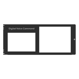 [DPA-C5] Panel de Revestimiento de Audio / Aberturas para Micrófono, Teléfono y Teclado / Compatible con Chasis C5A-M / Gabinete CAB-5 | DPA-C5
