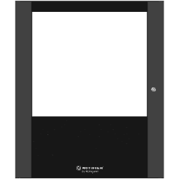 [DR-B5] Puerta con Ventana para Gabinete de Control de Incendio / Acero Calibre 16 / Apertura 120° / Tamaño B (Dos Niveles) / Color Negro | DR-B5