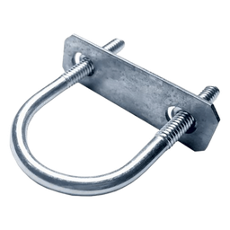 [ANC-U120200] Abrazadera Roscada Tipo U / 51 mm (2 in) / Carga 1/4 Ton / Acero Resistente | ANC-U120200