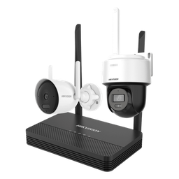 [NKS424WBPH] Kit de Videovigilancia IP Inalámbrico / 4 Megapixel / NVS 4 Canales / 2 Cámaras Wi-Fi / Dual Light / Audio Bidireccional / IP66 / Micro SD 512 GB | NKS424WBPH