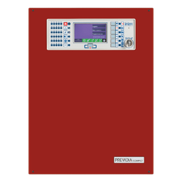 [PREVIDIAC-200SR] Central de Detección de Incendio Direccionable / 2 Lazos / 480 Puntos / Pantalla Táctil 4.3" / Gestión Cloud / Red 50 Nodos / EN54 y UL | PREVIDIAC-200SR