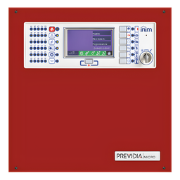 [PREVIDIA-MSR] Central de Detección de Incendio / 4 a 36 Zonas / Gestión Gas 4-20 mA / Extinción EN 12094-1 / Pantalla Táctil 4.3" / Cloud Fire / 15.7 ft (4.3") Display | PREVIDIA-MSR
