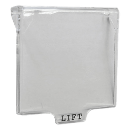 [WCP0020] Cubierta para pulsador de alarma / Resistente a la intemperie / Compatible EC0020 e IC0020 / Tapa transparente | WCP0020