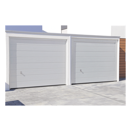 [GARAGE-128] Puerta de Garage Residencial / Aislada / 12×8 pies / Poliuretano 43 mm / Calibre 26 / Estilo Americano | GARAGE-128