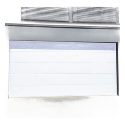 [GARAGE-129] Puerta de Garage / Línea Central / 12x9 pies (3.7x2.7 m) / Aislada / Estilo Americano / Calibre 26 / Poliuretano 45 kg/m³ | GARAGE-129