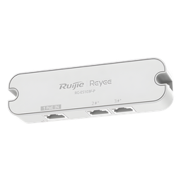 [RG-ES103F-P] Switch No Administrable PoE-In / 2 Puertos PoE+ 10/100 Mbps / 1 Puerto PoE-In 10/100 Mbps / Presupuesto PoE 30 W / Switching 0.6 Gbps / Protección 4 kV / Sin Ventilador | RG-ES103F-P