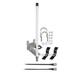 [ACC-IOT-KAN09-02] Antena LoRa / 6 dBi / 863-928 MHz / Dipolo Colineal / IP67 / Viento 240 km/h (150 mph) / Cable 1 m (3.28 ft) | ACC-IOT-KAN09-02