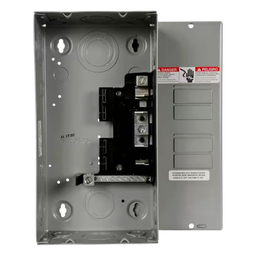 [E0408ML1125S] Centro de Carga Monofásico / 4 Espacios / 8 Circuitos / 125 A / 120/240 Vca / NEMA 1 / Sobreponer | E0408ML1125S
