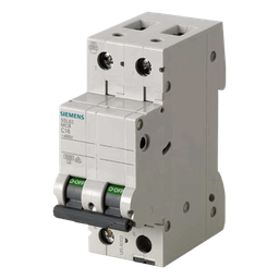 [5SL62407CC] Interruptor automático magnetotérmico / 2 polos / 40 A / 6 kA / Curva C / Montaje DIN | 5SL62407CC