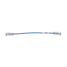 [UTP28X0.2MBU] Cable de Parcheo UTP / Cat6A / 28AWG / CM-LSZH / 20 cm (0.66 ft) / Azul | UTP28X0.2MBU