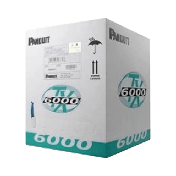 [PUR6004WH-ME] Bobina de Cable UTP 305 Metros (1000 Pies) de Cobre, TX6000? PanNet, Reelex, Blanco, Categoría 6 Mejorado (23 AWG), PVC (CMR, Riser), de 4 Pares | PUR6004WH-ME