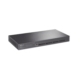 [TL-SX3016F] Switch Fibra Óptica L2+ Omada / 16 Puertos SFP+ 10G / 2 Puertos Consola (RJ45 y micro-USB) / Administración Centralizada Omada o Stand-Alone / Multicast IGMP / Calidad de Servicio / Montaje en Rack / Silencioso (sin ventiladores) | TL-SX3016F
