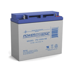 [PS-12200-NB2] Batería 12V, 20AH, Para Respaldo, Tecnologías AGM/VRLA, 5 Años Vida Útil, Terminales NB2, Reconocida UL | PS-12200-NB2