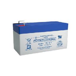 [PS-1212-F1] Batería 12V, 1.4AH, Para Respaldo, Tecnologías AGM/VRLA, 5 Años Vida Útil, Terminales F1, Reconocida UL | PS-1212-F1