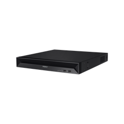 [QRN-1630S] NVR 8 Megapíxel / 16 canales / H.265 / P2P Wisenet / 16 puertos PoE / 128Mbps | QRN-1630S