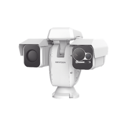 [DS-2TD6267-100C4L/WY] PTZ Punta de Poste IP Dual / Lente Térmico 100 mm (640 X 512) / Lente Óptico 56X Zoom (4 MP) / 800 mts IR Laser / 36 VCC / IP66 / Recubrimiento Anticorrosivo | DS-2TD6267-100C4L/WY