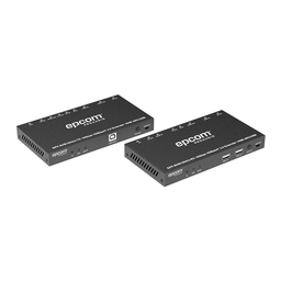 [EPP-EHB100AU] Kit Extensor HDMI | 4K2K@60HZ | HDR 4:4:4 | HDBaseT | 100M | Salida de Audio | HDCP 2.2 | IR Bidireccional | Admite la función USB KVM | EPP-EHB100AU