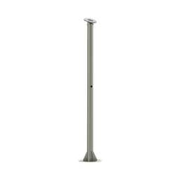 [L1500-X800-R125(TCGX06)] Poste para Cámara ANPR / Compatible con DS-TCG406-E / Altura de 1.5 Metros /  Color Gris | L1500-X800-R125(TCGX06)