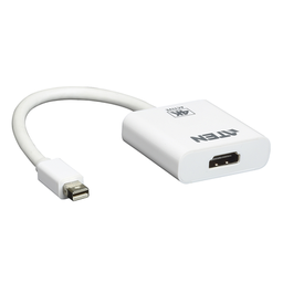 [VC981] Adaptador activo de Mini DisplayPort a HDMI 4K | DisplayPort 1.2a | Compatible con audio | VC981
