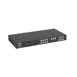 [EPPMXB44VW] Switch de Video Matrix 4x4 HDMI 2.0 | 18Gbps Ancho de Banda | 4K2K@60Hz Resolución | 4 Entradas 4 Salidas HDMI | Audio LPCM y Dolby Digital | Control TCP-IP y RS-232 | Conectores Phoenix para Audio | Metal Enclosure | EPPMXB44VW