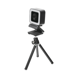 [DS-UL2] Cámara Web ALTA DEFINICIÓN (1080p) / Aro de Luz Interconstruido / Gran Angular / Micrófono Integrado / Conector USB de 2 mts / Fácil de Instalar / Reducción de Ruido Inteligente | DS-UL2