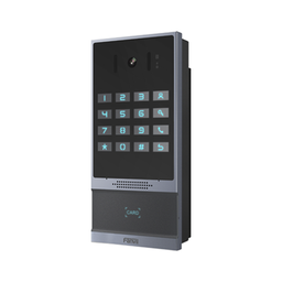 [I64] Videoportero SIP para Control de Acceso, Teclado numérico iluminado, 2 relevadores, anti-vandálico, IP66 y IK07, PoE | I64