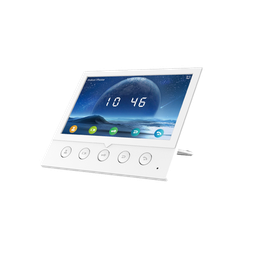 [I52W] Monitor IP/SIP para interior, Wi-Fi, pantalla a color de 7", audio de 2 vías, PoE, 8 interfaces de entrada de alarma. | I52W