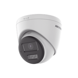 [DS-2CE78U0T-LXTS] [Audio Bidireccional + Sirena & Estrobo + Dual Light + ColorVu] Turret TURBOHD 4K (8 Megapixel)  / Lente 2.8 mm / 40 mts IR EXIR + 40 mts Luz Blanca / Sirena / Micrófono y Bocina Integrado / Exterior IP67 / dWDR | DS-2CE78U0T-LXTS