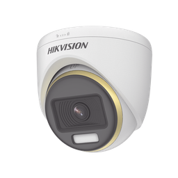 [DS-2CE72UF3T-E] [ColorVu] Turret TURBOHD 4K (8 Megapixel) / Lente 2.8 mm / Imagen a Color 24/7 / Luz Blanca 40 mts / Exterior IP67 / WDR 130 dB | DS-2CE72UF3T-E
