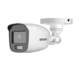 [B8-TURBO-C/A] [ColorVu] Bala TURBOHD 2 Megapíxel (1080p) / Microfono Integrado / Imagen a color 24/7 / Lente 2.8 mm / METAL / Luz Blanca 20 mts / Exterior IP66 / TVI-AHD-CVI-CVBS / dWDR | B8-TURBO-C/A