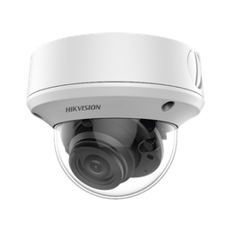 [DS-2CE5AU1T-AVPIT3ZF] Domo TURBOHD 4K (8 Megapixel) / Lente Mot. 2.7 a 13.5 mm / 40 mts IR EXIR / IP67 / 12 Vcc / 24 VCA / TVI-AHD-CVI-CVBS / 9 a 15 Vcc | DS-2CE5AU1T-AVPIT3ZF