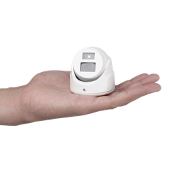 [DS-2CE70D0T-ITMFW] Ultra Mini Turret TURBO 2 Megapixel (1080p) / Gran Angular / Lente 2.8 mm / 20 mts IR EXIR / Exterior IP67 / 4 Tecnologías (TVI / AHD / CVBS) / dWDR / Color Blanco | DS-2CE70D0T-ITMFW