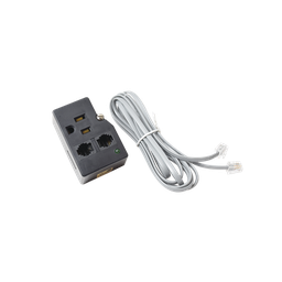 [DTK1FF] Protector Plug 120 V / 15 A / 40,000 A / Telco RJ11 / LED Diagnóstico y Tornillo Fijación | DTK1FF