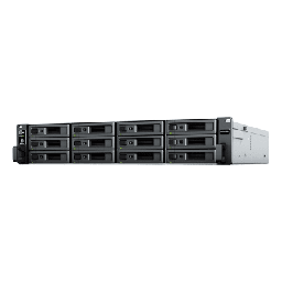 [RS2423RP+] Servidor de Almacenamiento RackStation RS2423RP+ | 12 Bahías | 2U | Hasta 432 TB | Conectividad 10GbE | RAID Soportado | Fuentes de Alimentación Duales | Intercambio en Caliente | Compatibilidad con VMware y Hyper-V. | RS2423RP+