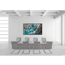 [DSVW2X20A55/WM] Kit Videowall 2X2 / Incluye 4 Pantallas de 55" / Decoder / Base de Pared / Accesorios de Instalación | DSVW2X20A55/WM