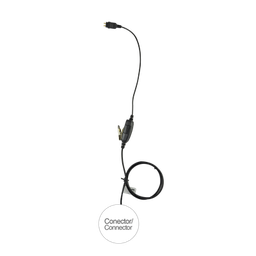 [E1-1W2CS131] Micrófono de 1 cable serie LOC para ICOM IC-F4003/4013/2000/4021/4031/4103/4210/4230 | E1-1W2CS131