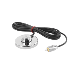 [GV2] Montaje Magnético para Antenas de 3/4"(NMO), 3.5 m de Cable RG58U y Conector UHF (PL259) Macho. | GV2