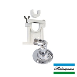 [410-R] Kit de Montaje con Soporte Giratorio Ajustable para Antenas de 1" ó 1 1/2" de Diámetro. Rosca Estándar 1" x 14 Hilos. | 410-R