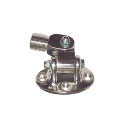 [121R] Montaje de acero inoxidable ovalado, con rosca estándar 1" x 14 hilos | 121R