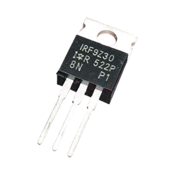 [IRF9Z30] Transistor de Potencia MOSFET, Canal P, 50 Volt, 18 Amp., 0.14 Ohm, 74 Watt, TO-220AB, para Analizador III. | IRF9Z30