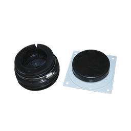 [SCE-12] Placa y Goma Pasamuro para Cable Coaxial de 1/2 | SCE-12