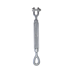 [TEN-1/2X6-OQJ] Tensor de 1/2" x 6" Acero Forjado OJO-QUIJADA Galv. Inmersión en Caliente (Carga Max. 2200 lbs). | TEN-1/2X6-OQJ