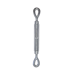 [TEN-1/2X6-OOJ] Tensor de 1/2" x 6" Acero Forjado OJO-OJO Galv. Inmersión en Caliente (Carga Max. 2200 Kg). | TEN-1/2X6-OOJ