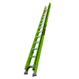[HYPERLITE28IA] Escalera de Extensión de Aluminio + Fibra de Vidrio Hasta 8.5 m. !La Más Liviana del Mundo! (No. Parte: 18728) | HYPERLITE28IA