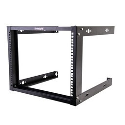 [LP-RAP-1908] Rack Abierto de montaje en Pared, de 19in, 8 Unidades de rack | LP-RAP-1908