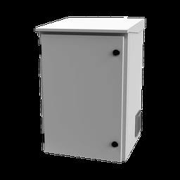 [LP-FORTE-16U-R3] Gabinete de Exterior con Rack de 19" de 16U con Ventiladores y Termostato, Se envía el Gabinete Armado. (Montaje a poste o torre se vende por separado). | LP-FORTE-16U-R3